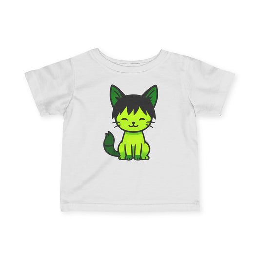 Kawaii - Green Cat